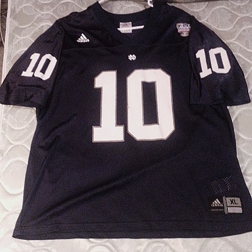 Adidas Notre Dame football jersey XL